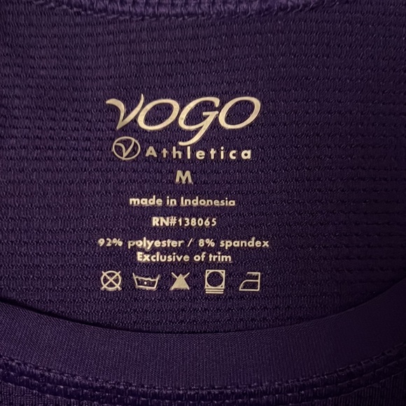 Vogo| Athletica Moisture Wicking Top - Picture 2 of 7